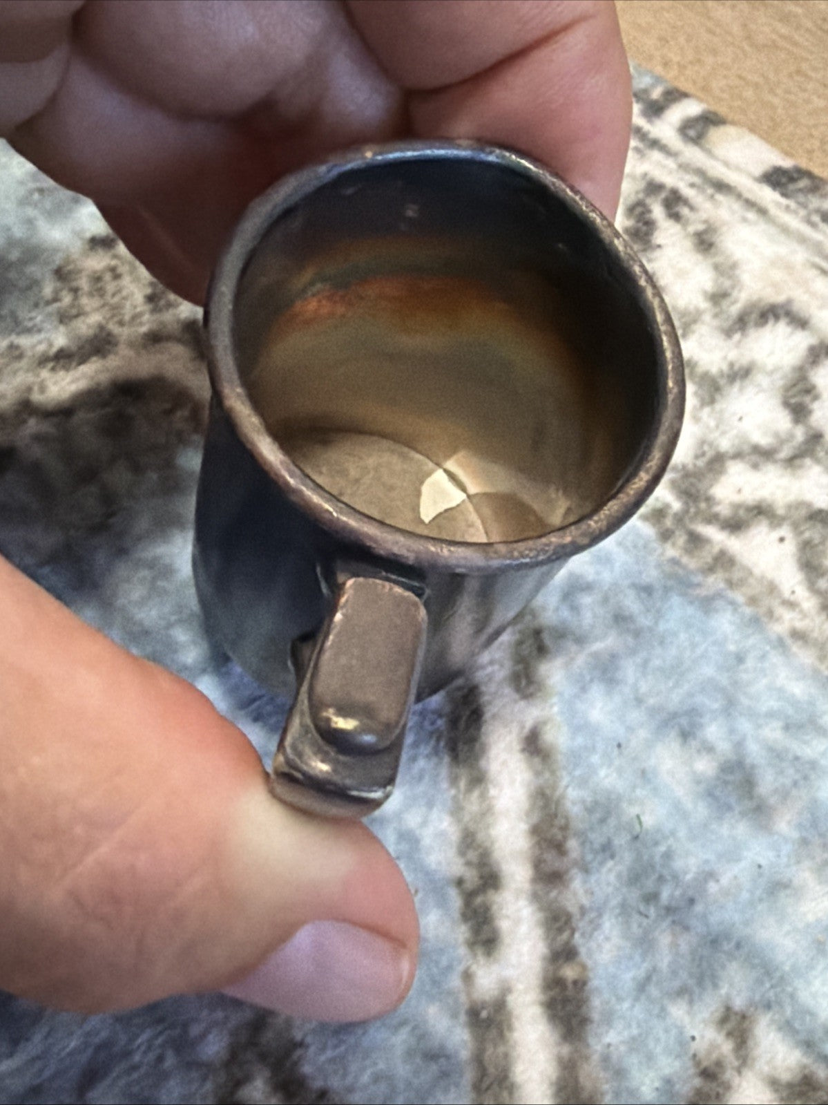 Vintage IS International Silver - Mini Creamer Pitcher - Athens Athletic Club3