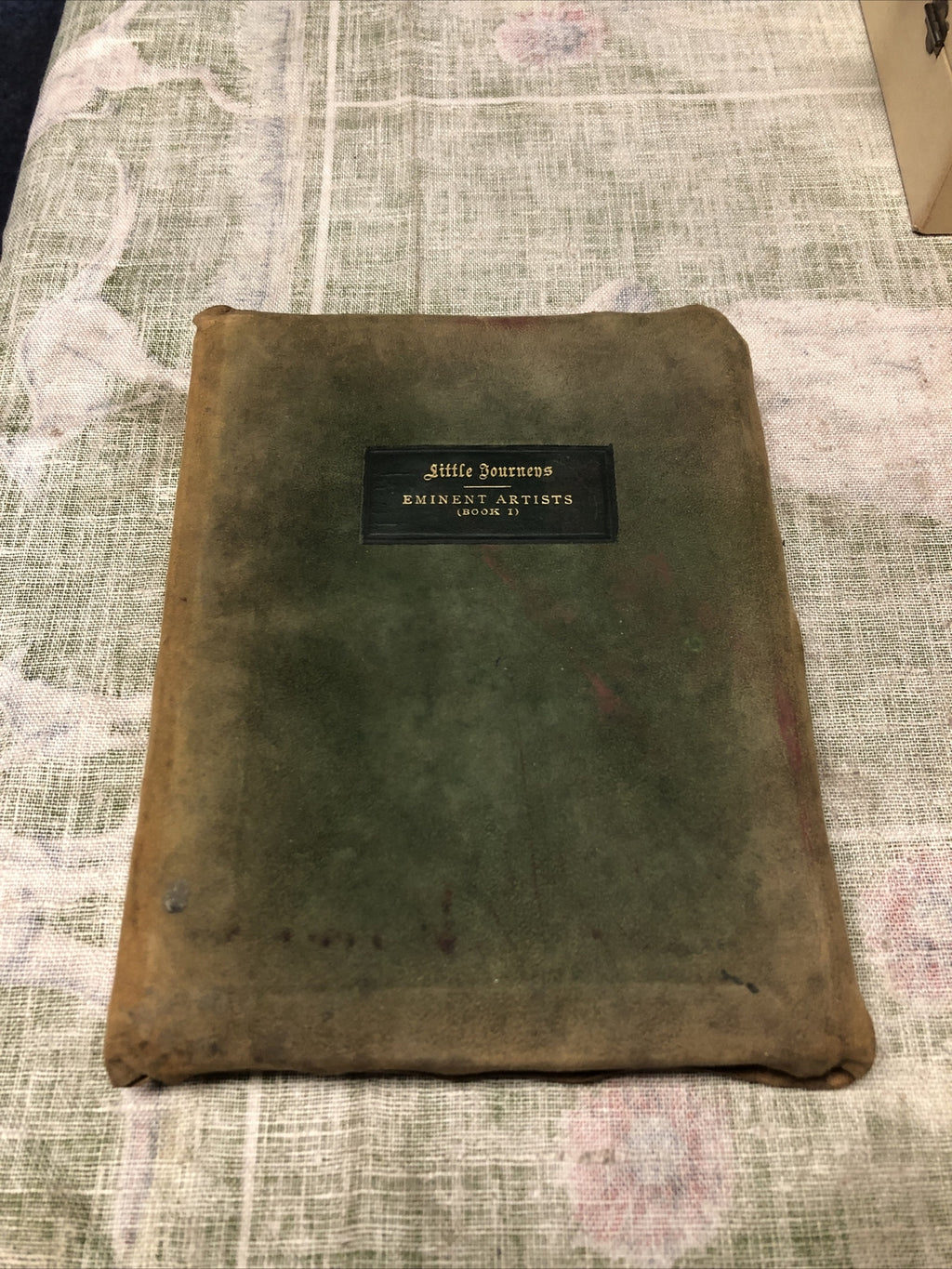 Antique Book 1902 Little Journeys To The Homes Of Eminent Artists Raphael Book 10