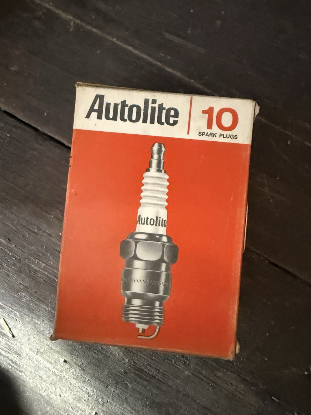 NOS Vintage Autolite 115 Spark Plugs Box of 10 Replaces Champion1