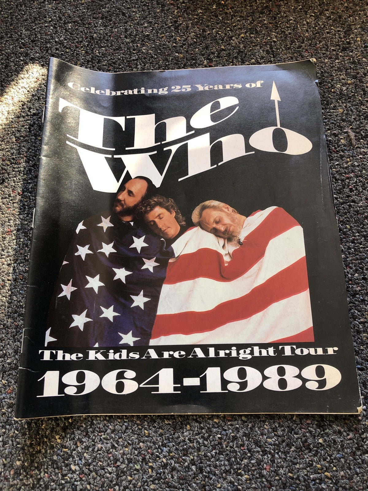 The Who 1989 The Kids Are Alright Tour Book0