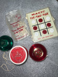 Vintage Genuine Duncan Yo-yo’s and Strings Magic Tic Tac Toe Vintage Toys Lot0