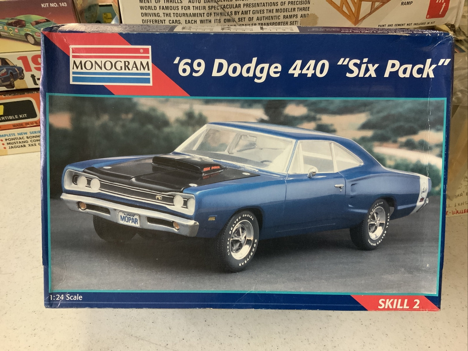 '69 Dodge 440 "Six Pack" by Monogram 1:240