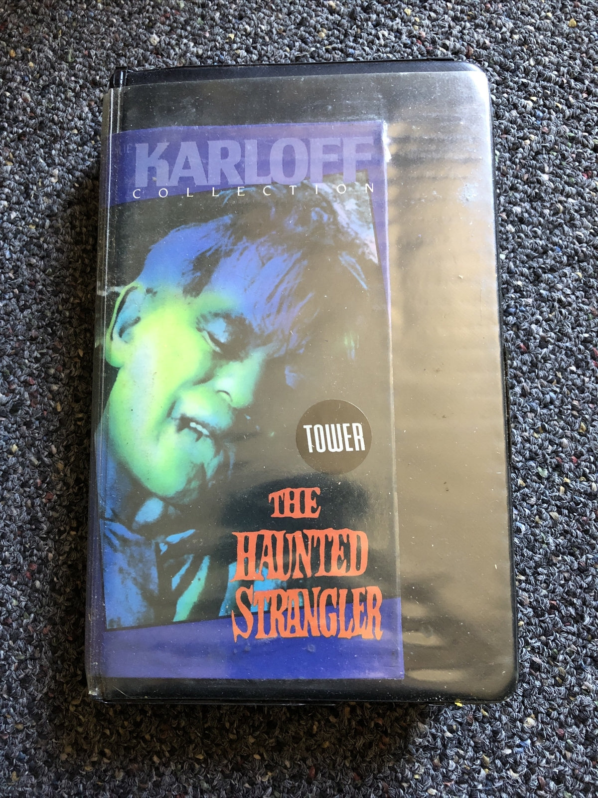 The Haunted Strangler VHS Boris Karloff Collection Horror Gore0