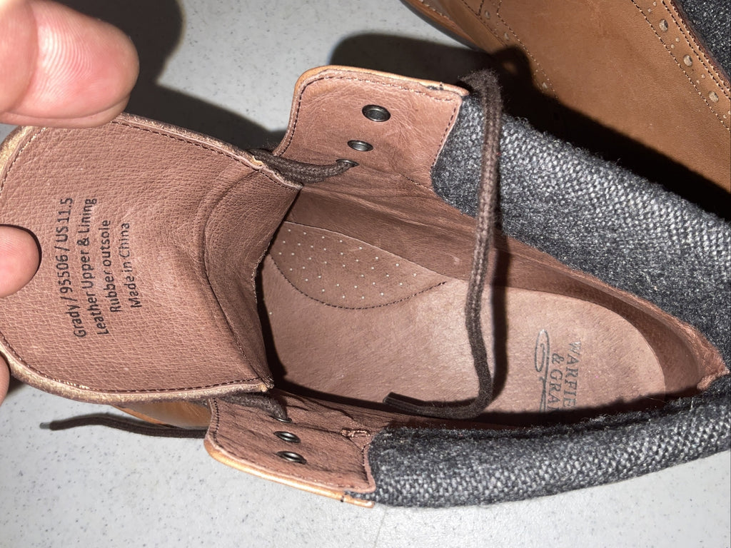 Warfield & Grand Grady Boot Dress Shoe Size 11.56