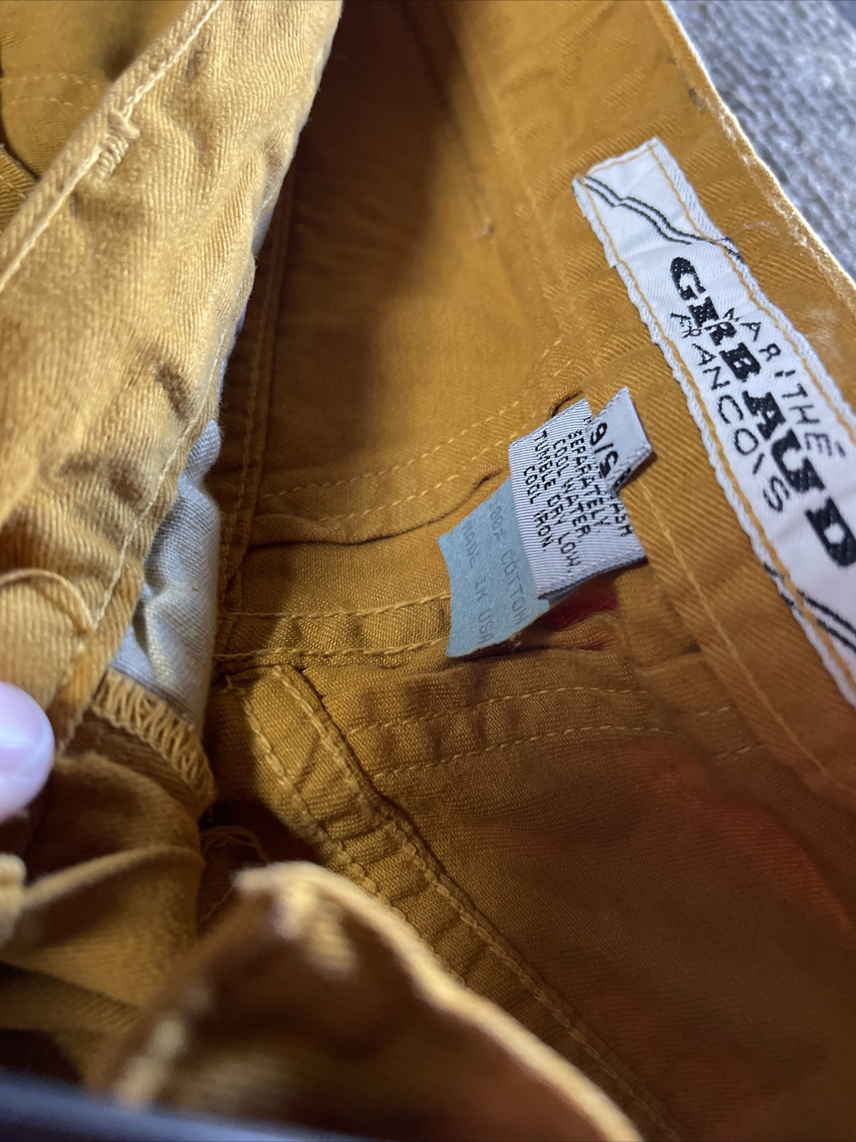 NOS 1990 MARITHE FRANCOIS GIRBAUD Womens Jeans Size 5/6 w belt USA5