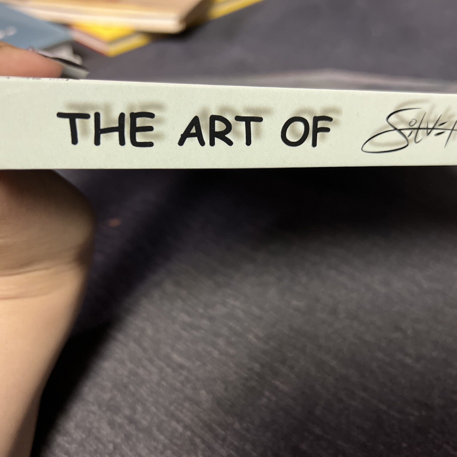 The Art of Silver Stephen Silver’s Personal Sketchbook Art Book SIGNED By Silver7