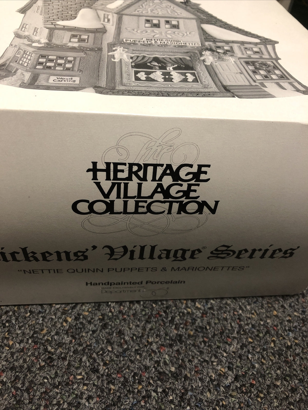 Department 56 DICKENS VILLAGE SERIES NETTIE QUINN PUPPETS & MARIONETTES1