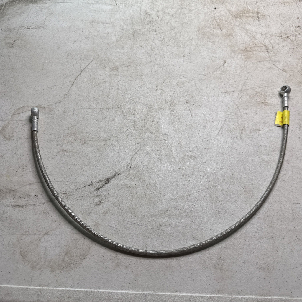 Vintage Earls 26” Stainless Steel Braided Hoses w/ Banjo Fittings Scta Racing1