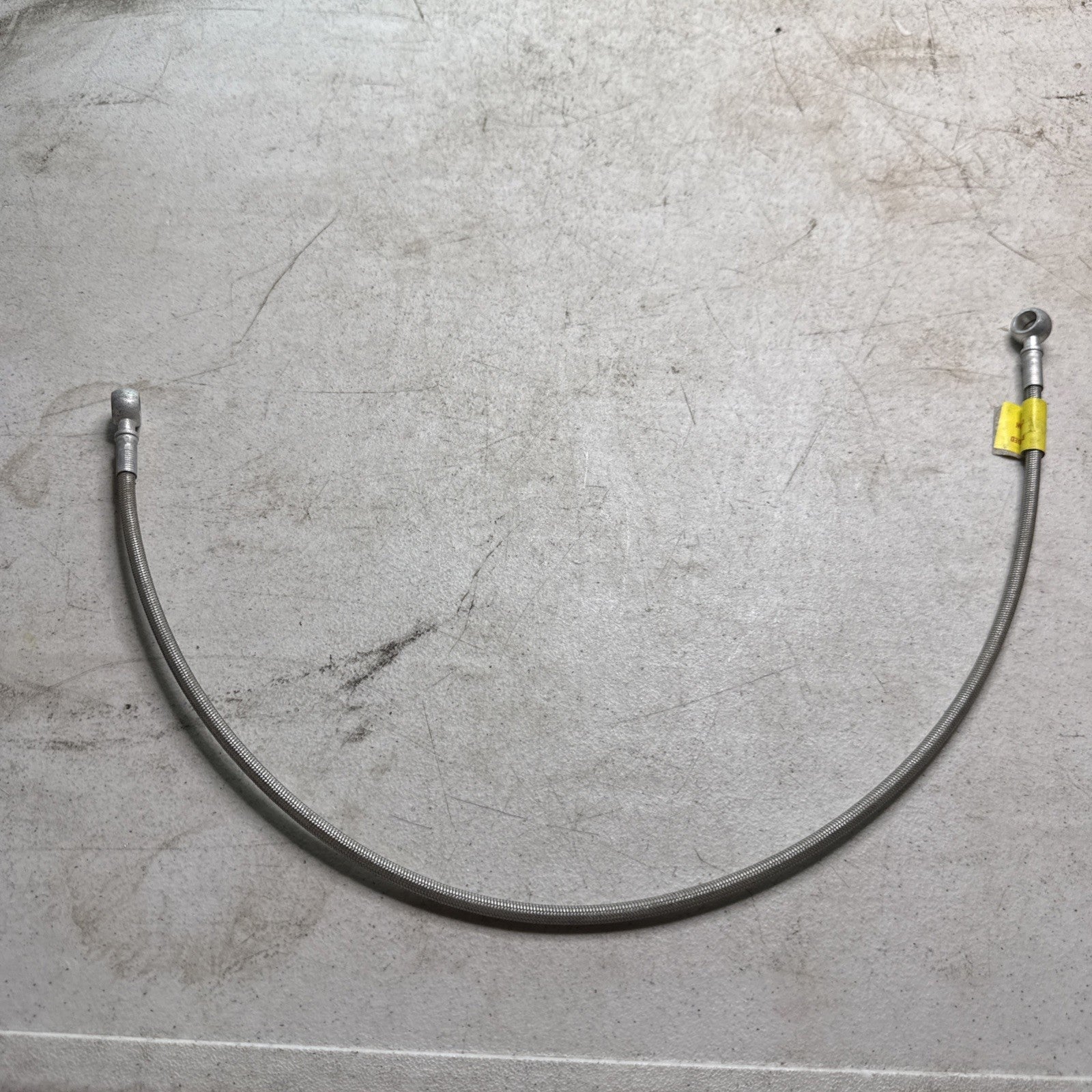 Vintage Earls 26” Stainless Steel Braided Hoses w/ Banjo Fittings Scta Racing1