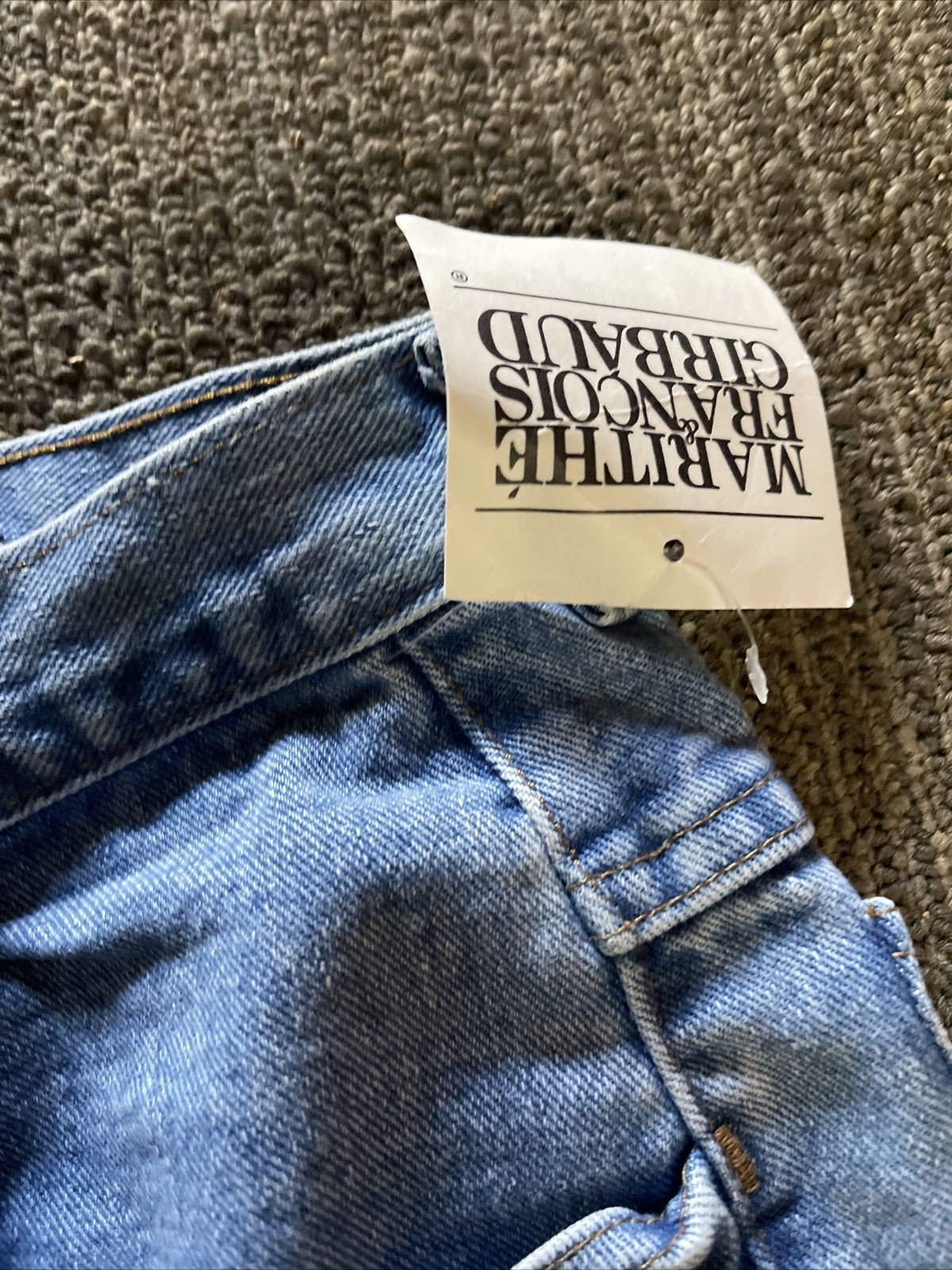 new old stock 1990 MARITHE FRANCOIS GIRBAUD Womens Jeans Size 5/6 Denim USA3