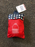 Wemco Frontiersman Lightweight Waterproof Foldable Backpack Red US Flag Theme0