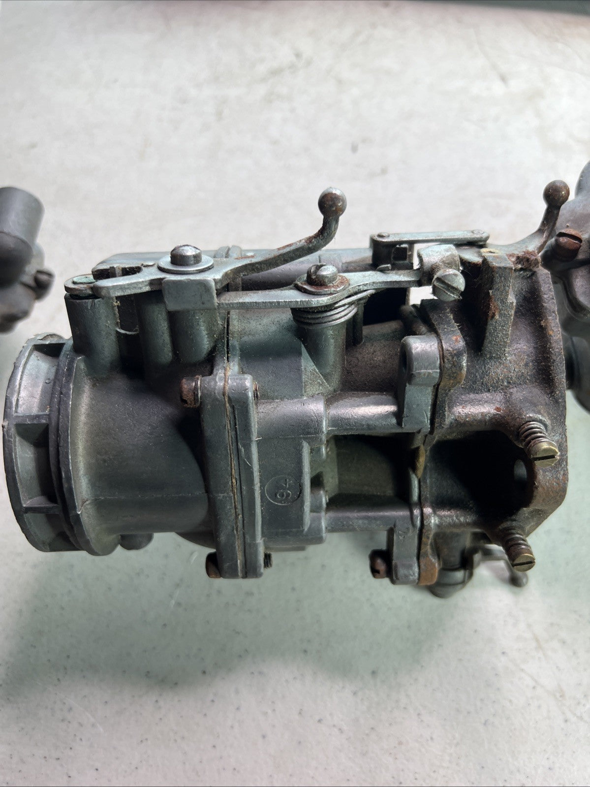 Vintage Hot Rod Ford 94 Carburetor Lot Of 3 Old School Parts Triple Deuce5