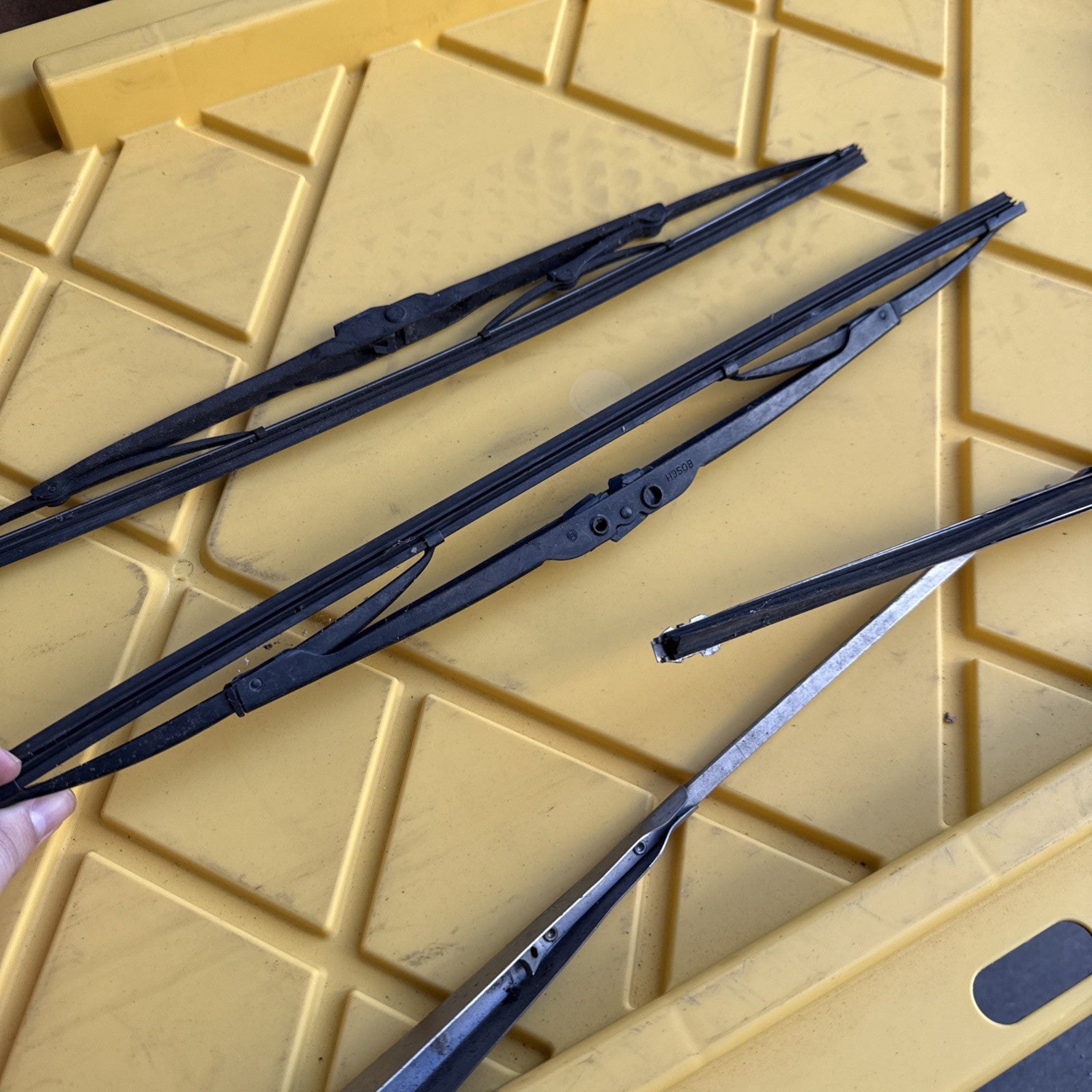 Set of Three VTG Windshield Wiper Blades Classic Car Hot Rod 18”&15" ANCO TRICO4