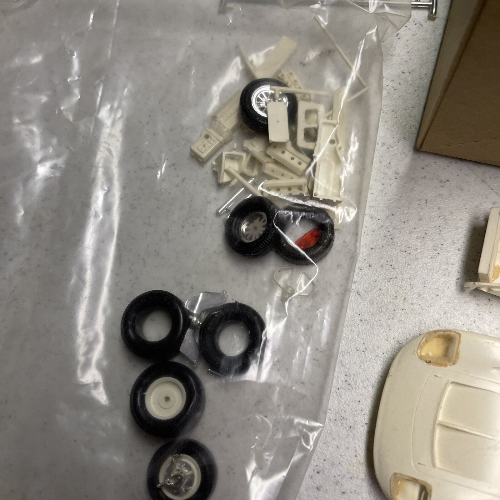 Original AMT Mark II Ford GT Lemans 1st Issue model kit For Parts2