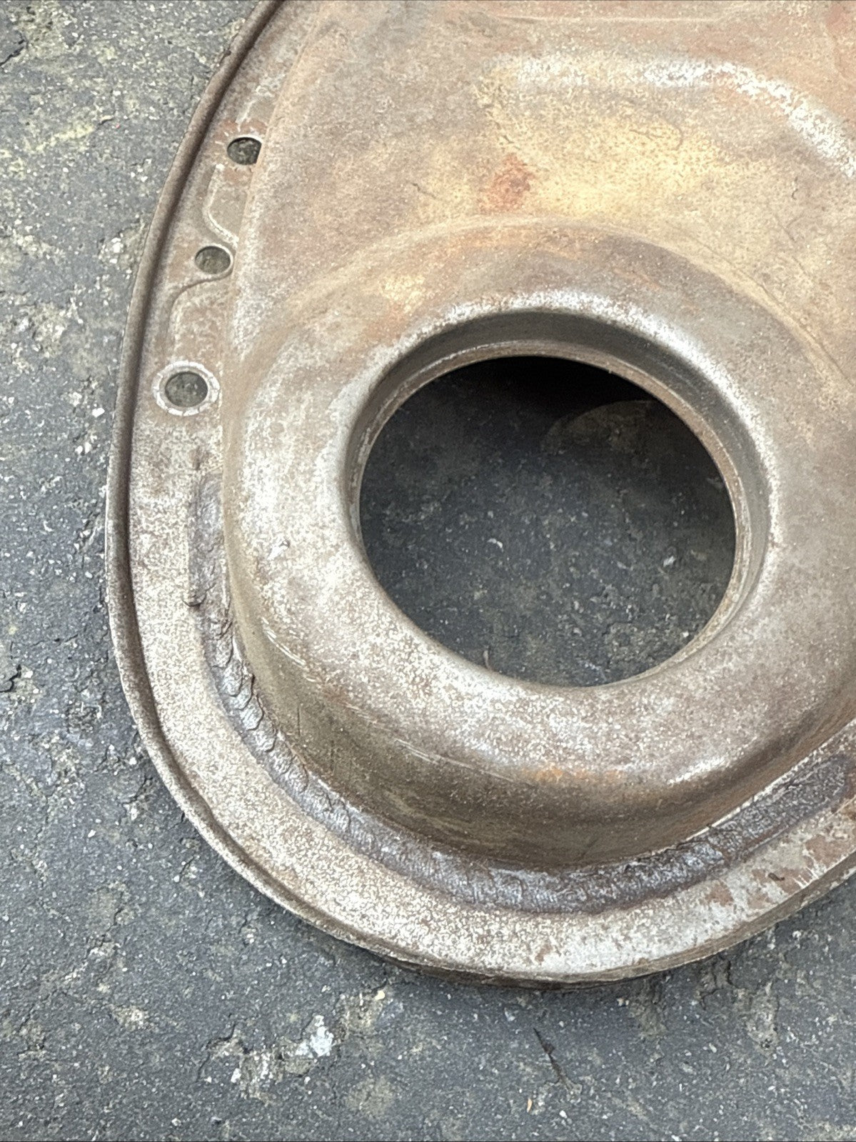 Orig GM 1966-67 Camaro Z28 302 Timing Chain Cover3