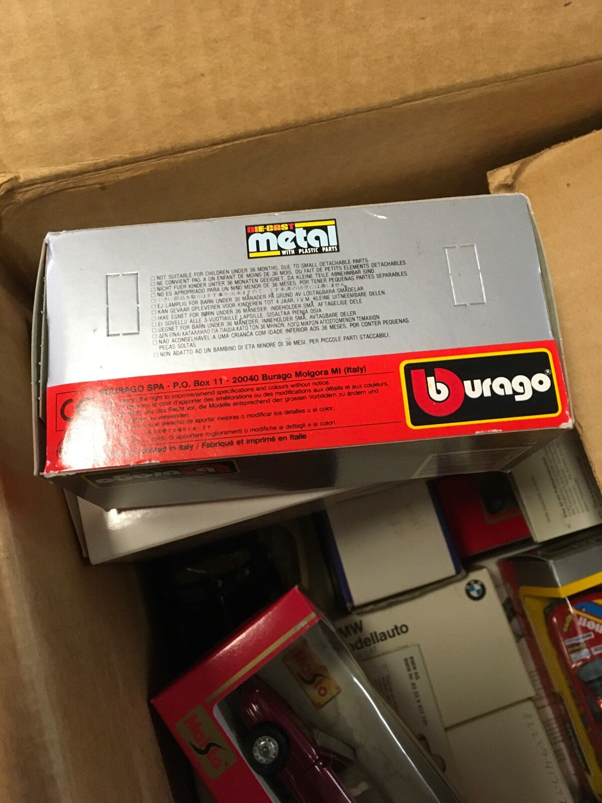 Burago 1/43 Peugeot 405 Raid Car New In Box White3