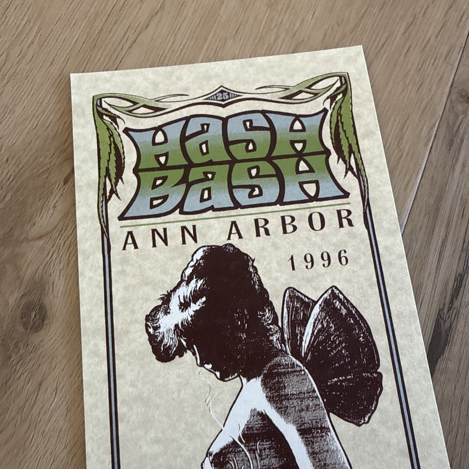 Lot 2! Hash Bash 1996 Handbill Ann Arbor Mark Arminski Marijuana Pot Festival 2