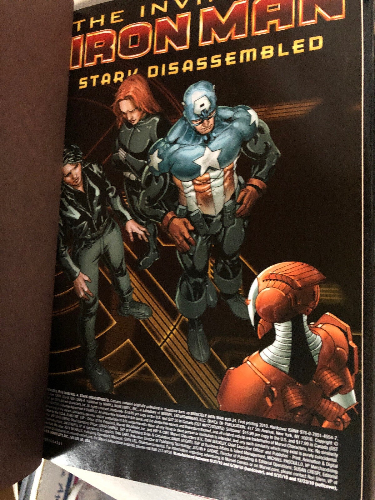 The Invincible Iron Man Volume 4 Stark Disassembled Marvel TPB Eisner Premier Ed4