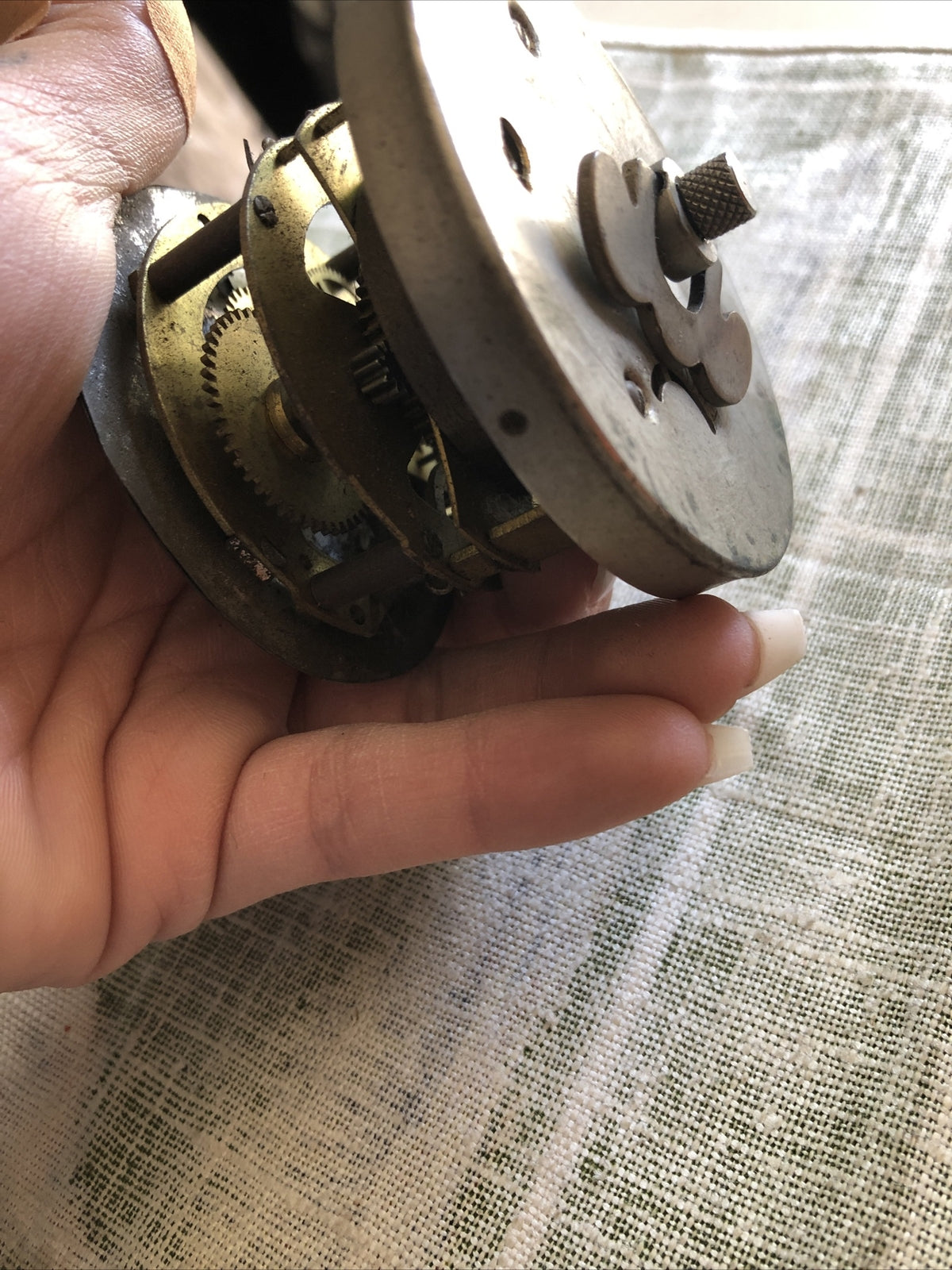 Vintage Original Oldsmobile Clock For Parts5