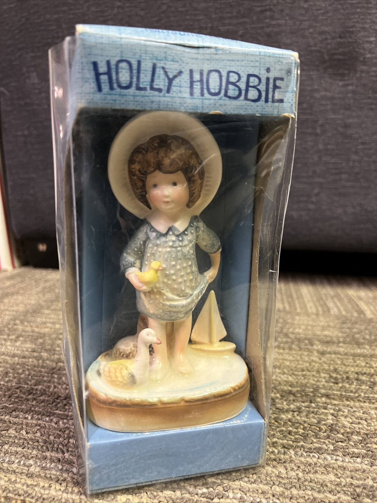 Holly Hobbie 8” Figure  American Greetings Rare Made In Japan Rare in Box0