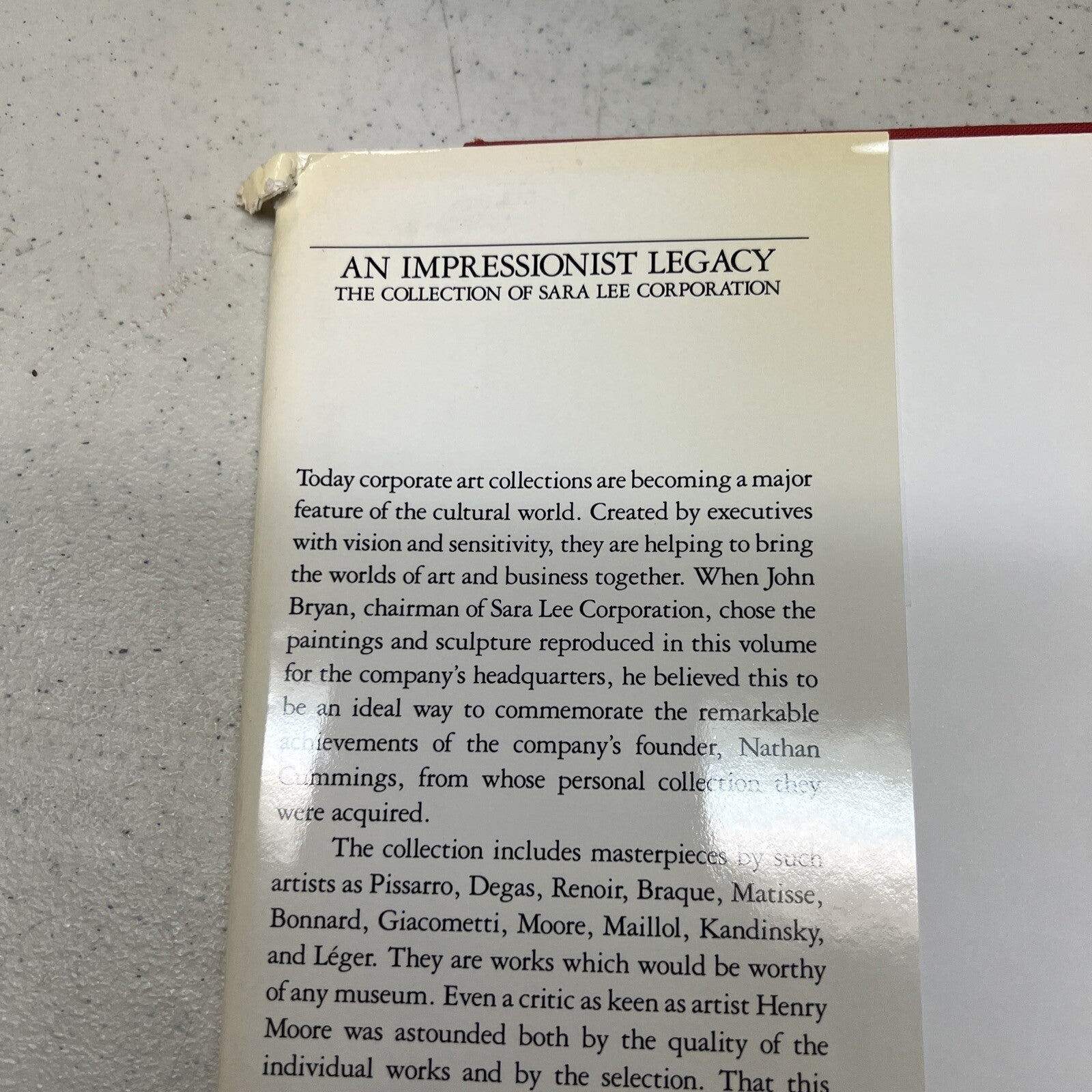 An Impressionist Legacy: The Collection Of Sara Lee Corporation 1990 Third Ed.6