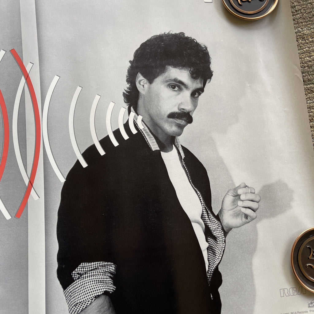 #155 1980 Daryl Hall And John Oates Record Store Promo Poster Voices 19 X 27”5