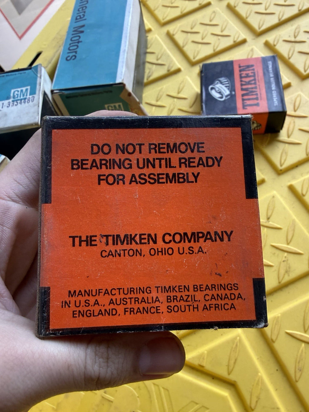 Timken M86610 Tapered Roller Bearing Cup Outer Race New Made In USA9