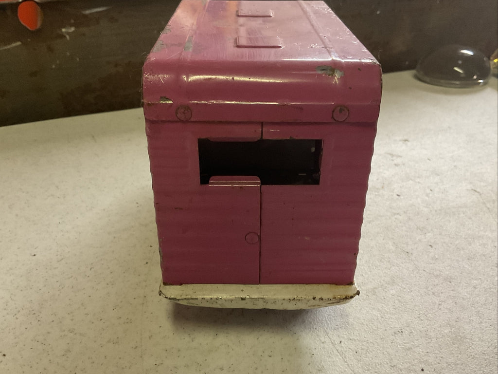 Vintage Tonka RV With Travel Trailer Camper Motor HomePressed Steel Truck4