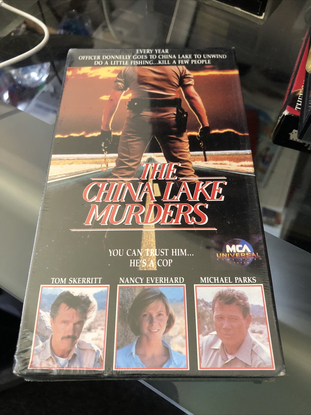 RARE Horror Beta Tape Not VHS The China Lake Murders - Pyscho Cop SEALED0