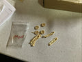 Vintage Resin Dragster Rim, Axle Parts0