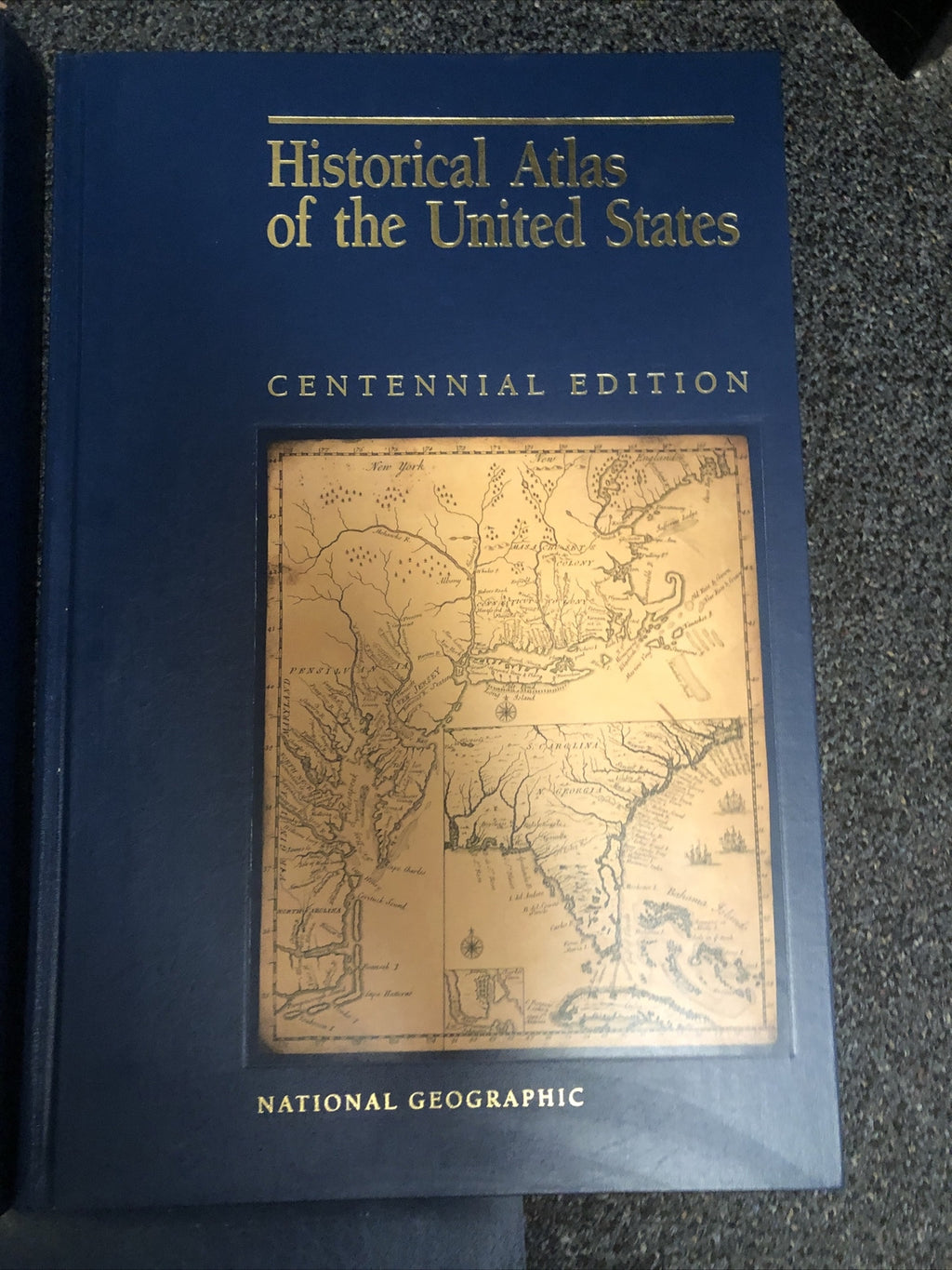Historical Atlas of the United States +Guide Maps to U.S. History in Slipcase1