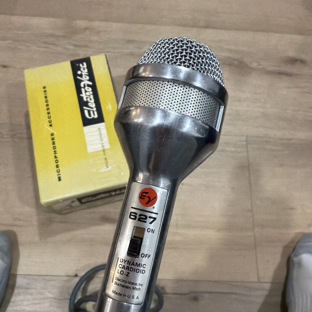 Vintage Electro-Voice 627 LO-Z Dynamic Cardioid Microphone (Untested)1