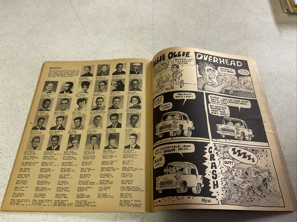 Vintage Pete Millar’s Drag Cartoons Dec. 1965 No. 22 Magazine7