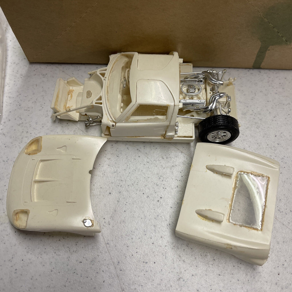 Original AMT Mark II Ford GT Lemans 1st Issue model kit For Parts1