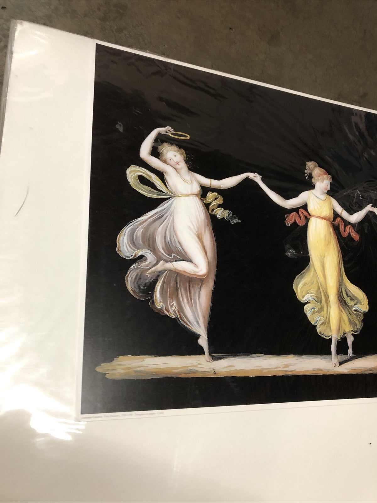Anotonio Canova- Five Dancers - Porter Design 1994 Printed In Spain 34”x14.5”1