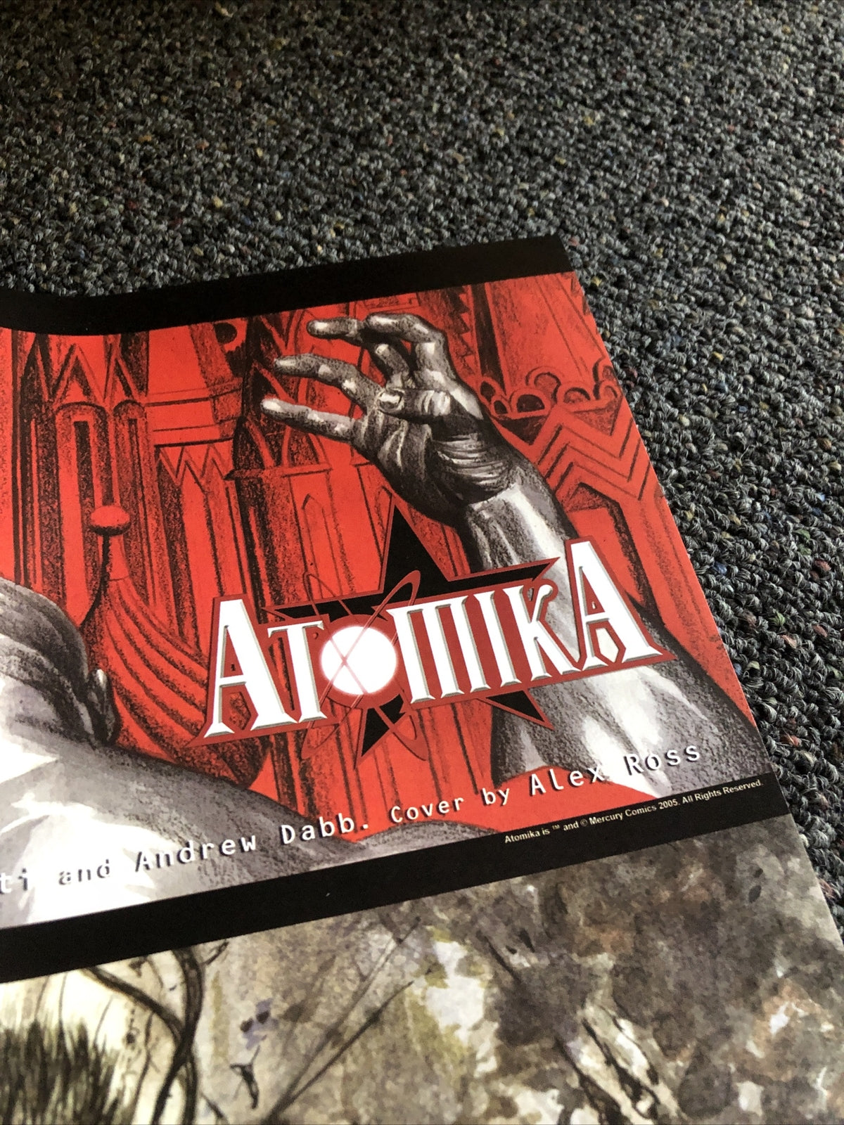 Atomika- Yoshitaka Amanos Hero- The Grimoire 18”x12”3