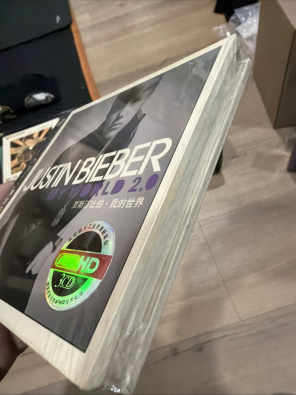 Sealed OOP Justin Bieber My World high Def HD China First Edition CD Very Rare2