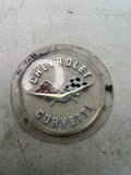 1958–62 Chevy Corvette Hubcap Emblems – Original0