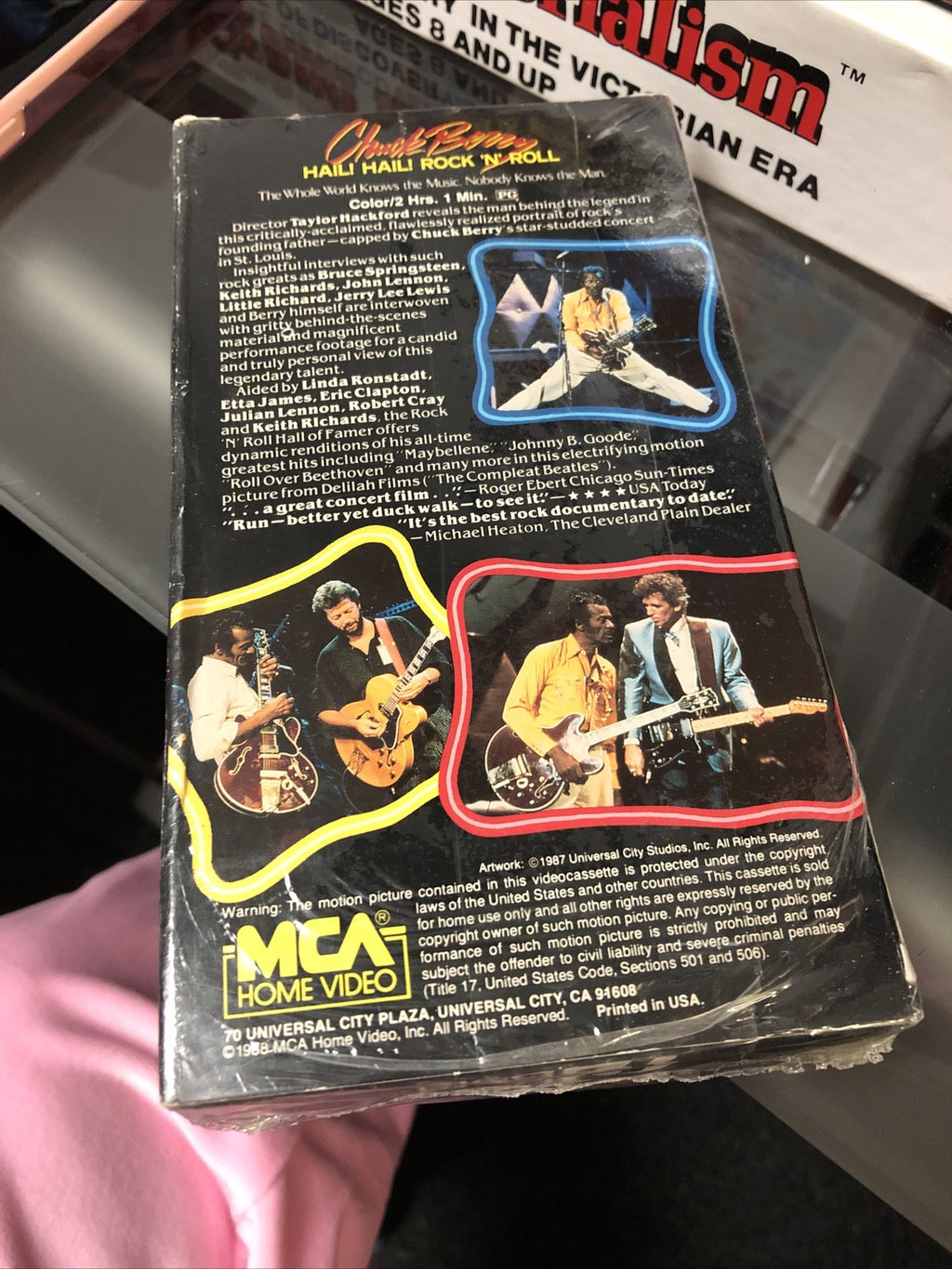 Chuck Berry Hail Hail Rock N Roll VHS MCA 1987 Beta Tape Not VHS SEALED1