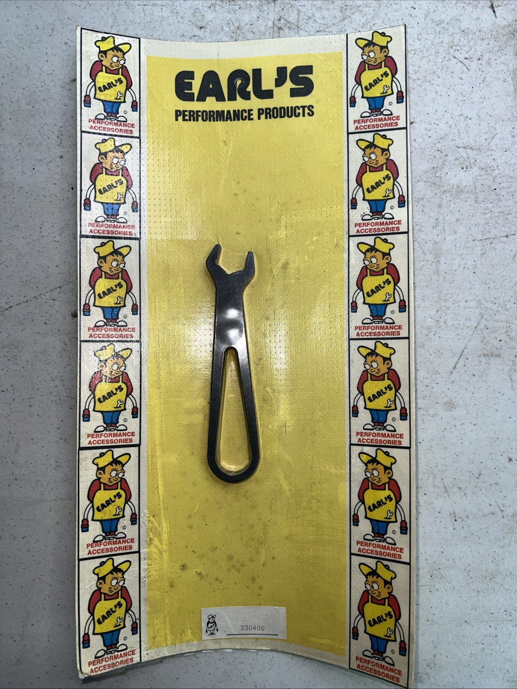 Earl’s 230406 AN Fitting Wrench – Grey Aluminum Line Wrench NOS Sealed0