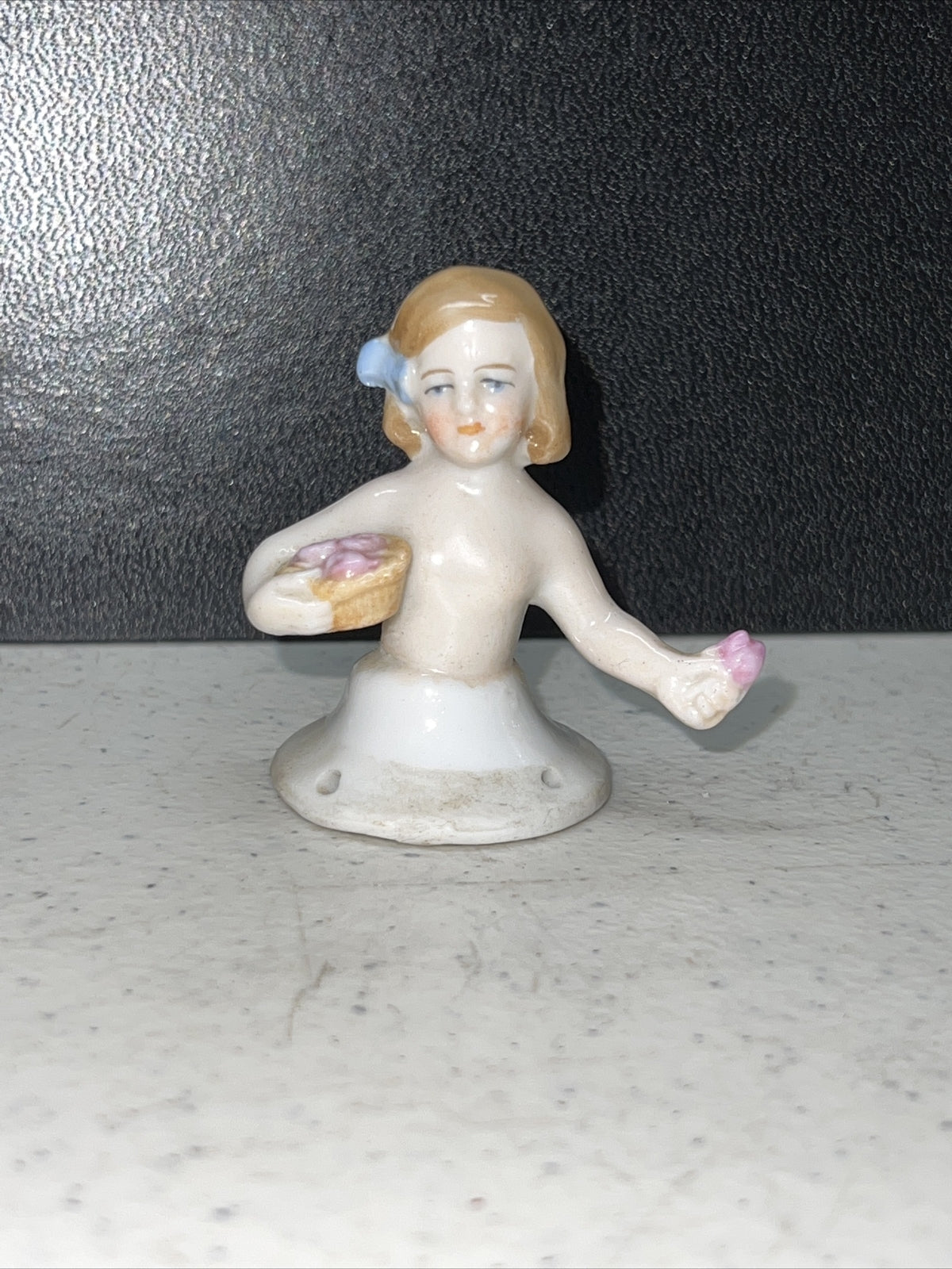 Vintage Antique Made in Germany Bisque Doll For Dressing  2”1