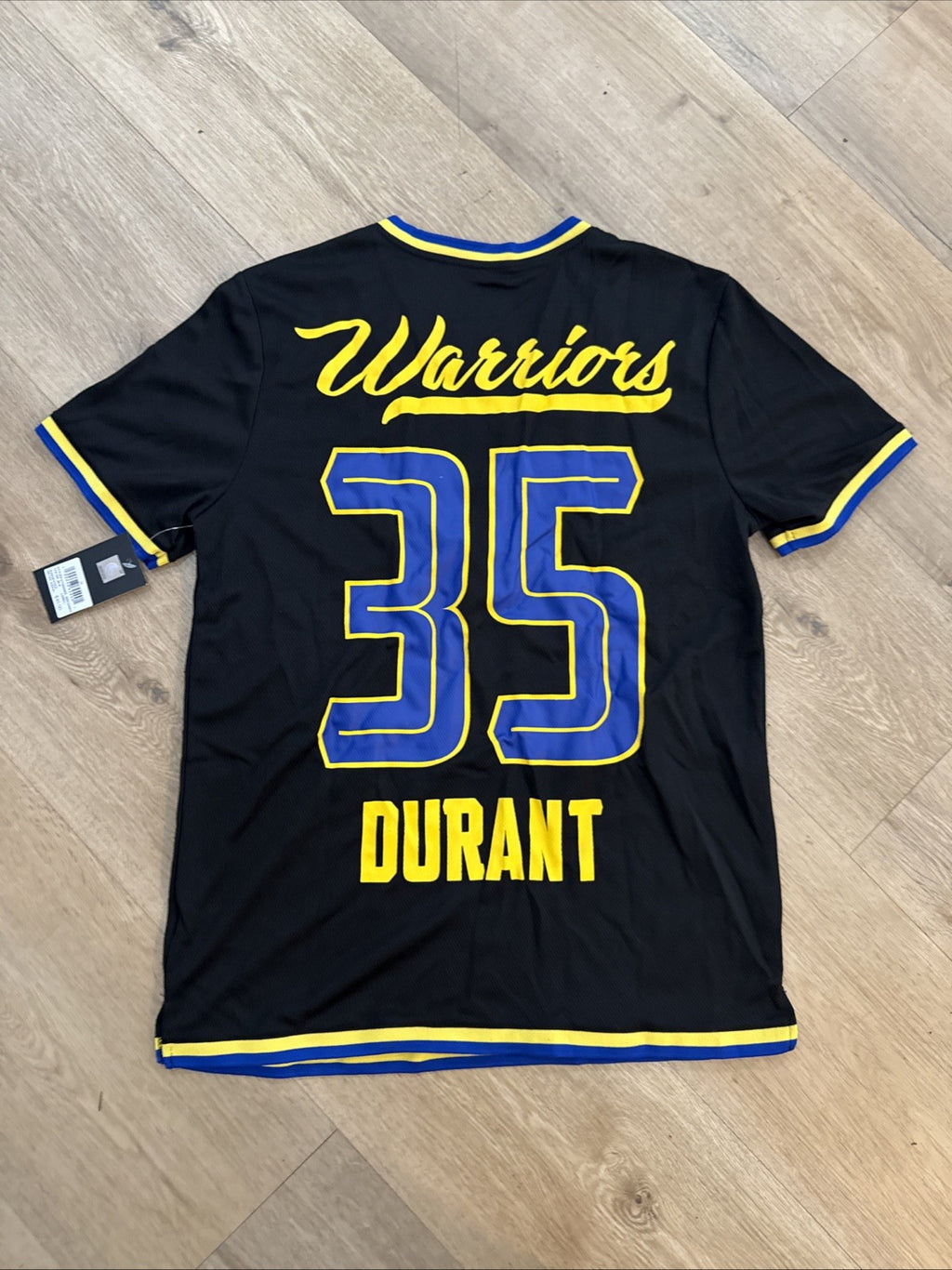 Kevin Durant Golden State Warriors Jersey Shirt Size Med Black 35 Basketball2