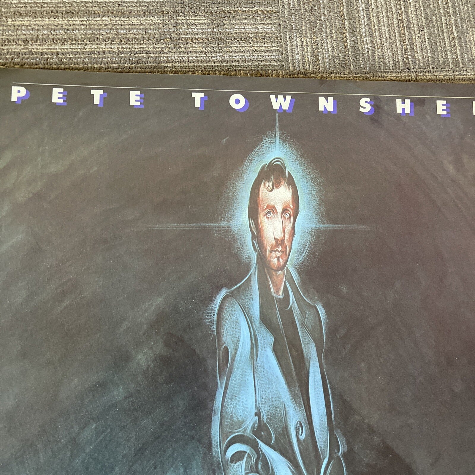 #70 1980 Pete Townsend  Empty Glass Record Store Promo Poster 26” X 45”6