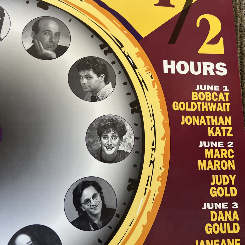 Vintage Bobcat Goldthwait Poster  1995 HBO Comedy , Bill Graham in San Francisco6