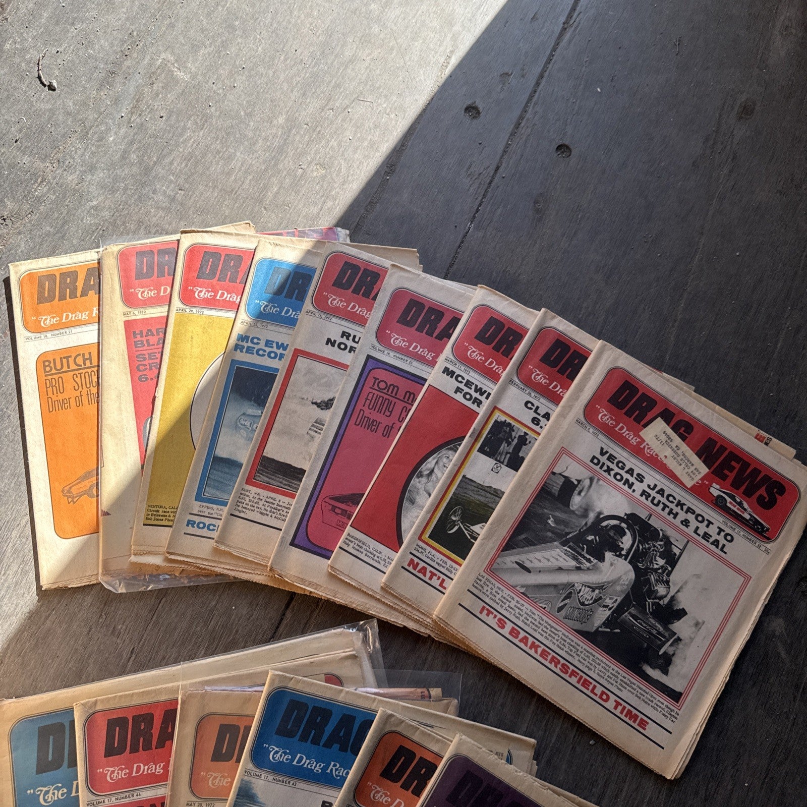 Vintage Drag News Magazine 1972 Volume 17 Drag Racing NHRA Don Garlits Lot2