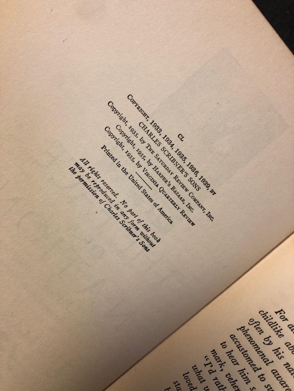Wolfe, Thomas THE FACE OF A NATION  Vintage Copy 19397