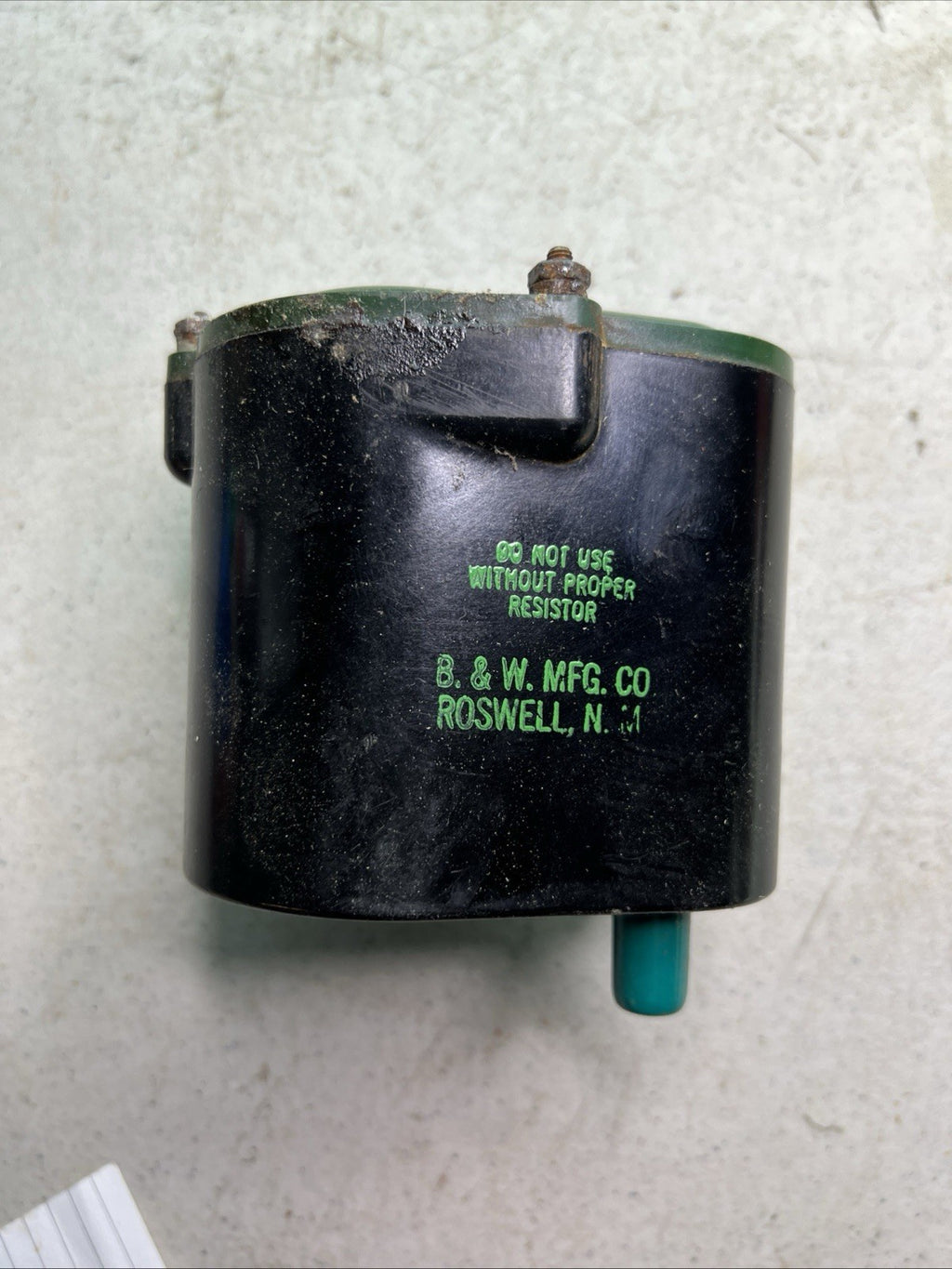 VINTAGE MITCHELL  HI-Q 6 VOLT-IGNITION COIL-NEGATIVE GROUND Car Part1