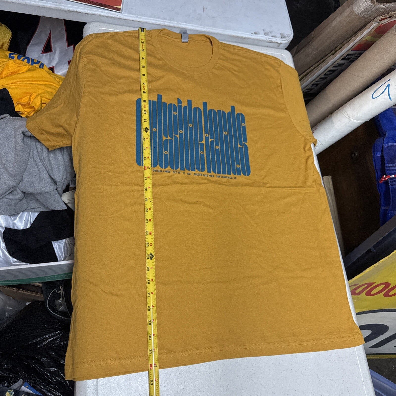 Outside Lands San Francisco 2021 Concert Golden Gate Tee Shirt T-Shirt Mens XXL4