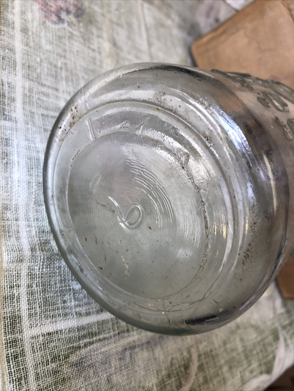 Antique Clear Ball Ideal Canning With Glass Tops July 14, 19083