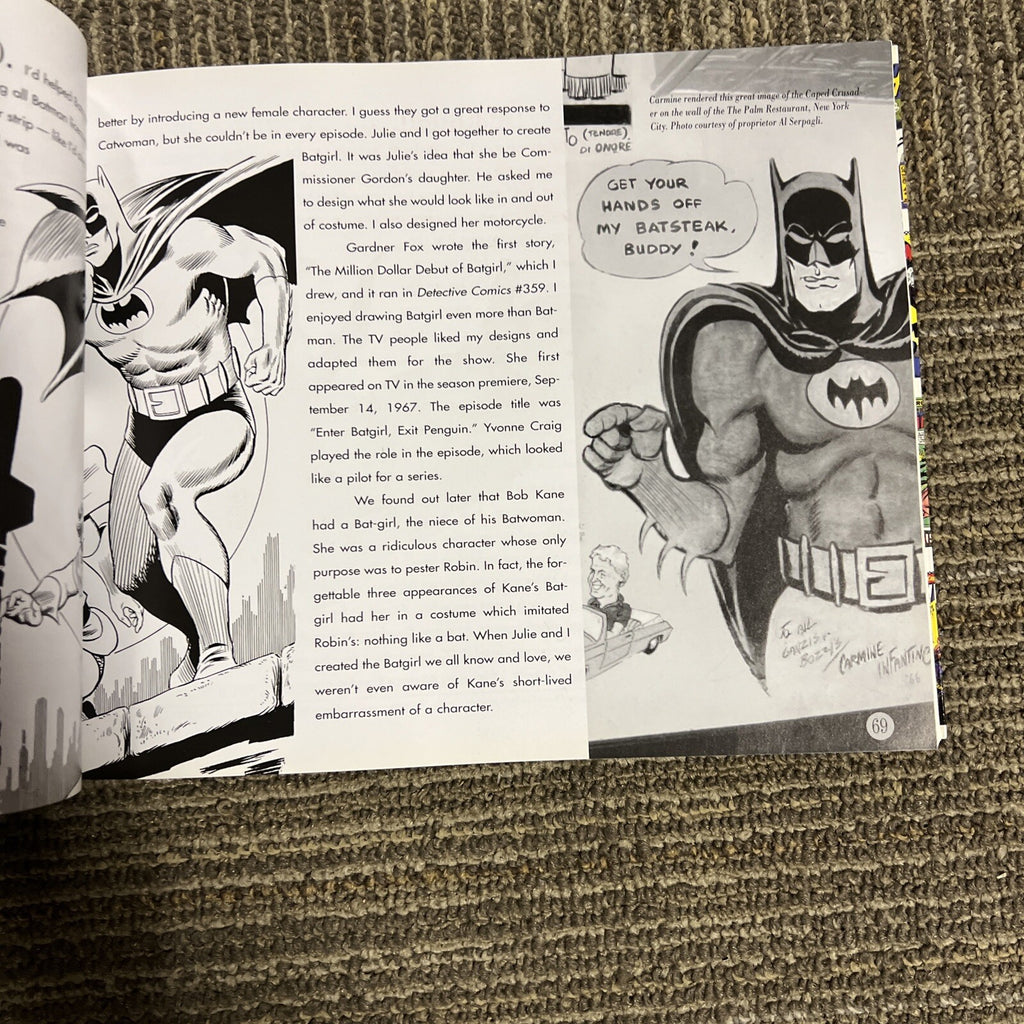 The Amazing World of Carmine Infantino Comic Art Book Novel2